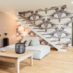 Maison en pierre rénovée à Lurcy dans le Rhône beaujolais.
